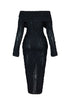 Melody Off Shoulder Mesh Dress Dresses EDGE
